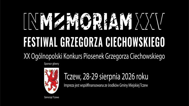 In Memoriam Festiwal Grzegorza Ciechowskiego startuje już 24 sierpnia.…