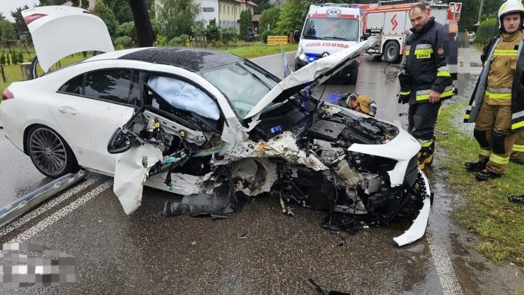 W weekend dwa groźne zdarzenia na drogach powiatu nowodworskiego.