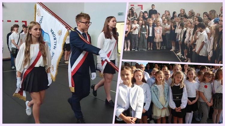 Nowy rok szkolny 2026/2027 rozpoczęty. Uroczyste powitanie uczniów w szkołach Gminy Malbork