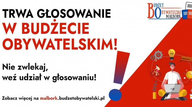 Mieszkańcy Malborka wybierają. 19. projektów walczy o realizację w 2027 roku