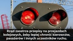 Za czerwone światło na przejeździe stracisz prawo jazdy na 3 miesiące! Rząd zaostrza przepisy