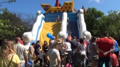 Piknik rodzinny w murach krzyżackiej warowni. Doskonała zabawa i integracja sztumskich rodzin – 4.06.2016   