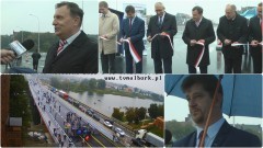 Nowy most w Malborku uroczyście otwarty, stary zamknięty na czas rozpoczynającej się modernizacji drogi. (wideo, foto, pełne nagranie uroczystości) 03.10.2016