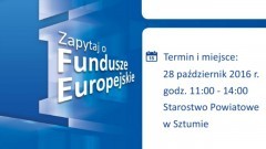 Spotkanie na temat funduszy unijnych. Jak zdobyć wsparcie na rozpoczęcie&#8230;