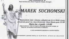 Zmarł Marek Suchomski. Żył 49 lat.