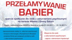 Sztum: Przełamywanie Barier. Program MGOPS na rzecz osób z zaburzeniami&#8230;