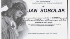 Zmarł Jan Sobolak. Żył 88 lat.