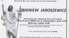 Zmarł Zbigniew Jaroszewicz. Żył 85 lat