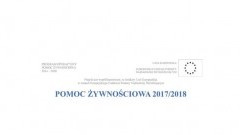 Dzierzgoń : Miejski Ośrodek Pomocy Społecznej wydaje skierowania na pomoc żywnościową 2017/2018 - 15.11.2017