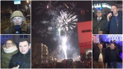 Sztum: Setkami fajerwerków i petard przywitali Nowy Rok – 31.12.2017
