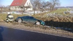 Gmina Mikołajki Pomorskie: Poślizg i pechowe dachowanie w Kołozębiu&#8230;