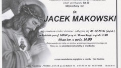 Zmarł Jacek Makowski. Żył 52 lat.