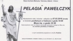 Zmarła Pelagia Pawełczyk. Żyła 90 lat.