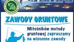 Stegna : Zapraszamy na wiosenne Zawody Gruntowe dla seniorów