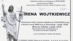 Zmarła Irena Wojtkiewicz. Żyła 90 lat