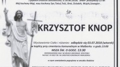 Zmarł Krzysztof Knop. Żył 53 lata.