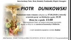 Zmarł Piotr Dunikowski. Żył 83 lata.