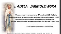 Zmarła Adela Jarmołowska. Żyła 94 lata.