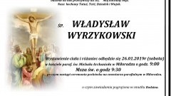 Zmarł Władysław Wyrzykowski. Żył 85 lat.