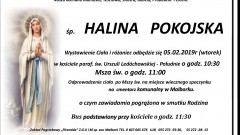 Zmarła Halina Pokojska. Żyła 86 lat.