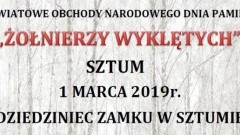 Powiatowe obchody Narodowego Dnia Pamięci „Żołnierzy Wyklętych” w powiecie sztumskim.