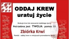 Zbiórka krwi w Sztumie