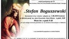 Zmarł Stefan Boguszewski. Żył 73 lata