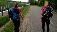 „Ból przeminie, a duma pozostanie” - dziewczyny z Malborka pokonały Marsz Weterana na trasie Pruszcz Gdański – Hel.