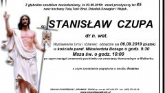 Zmarł Stanisław Czupa. Żył 85 lat.