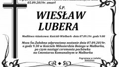 Zmarł Wiesław Lubera.