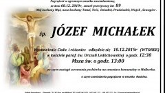 Zmarł Józef Michałek. Żył 89 lat.