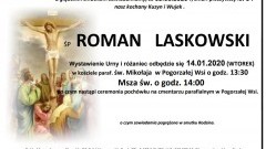 Zmarł Roman Laskowski. Żył 64 lata.