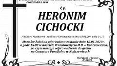 Zmarł Heronim Cichocki. Żył 84 lata.