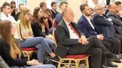 „Aby chciało się chcieć” - rozmowy młodzieży o Unii Europejskiej z posłem Jarosławem Wałęsą.