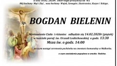 Zmarł Bogdan Bielenin. Żył 61 lat.