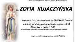 Zmarła Zofia Kujaczyńska. Żyła 91 lat.