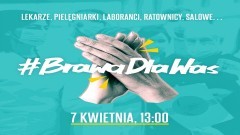 Wyjdź o 13 na balkon i zacznij klaskać #BrawaDlaWas.