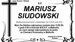 Zmarł Mariusz Siudowski. Żył 39 lat.