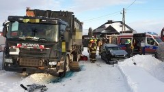 Ciężarówką wymusił pierwszeństwo i spowodował wypadek – raport sztumskich służb mundurowych.