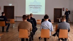 Malbork. 1191 przestępstw w 2021 r. - policjanci podsumowali swoje ubiegłoroczne działania.