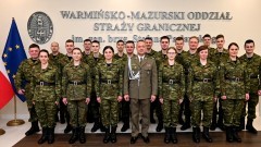 Nowi funkcjonariusze zasilili szeregi Warmińsko - Mazurskiego Oddziału Straży Granicznej.