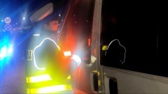 Sztum. Policjanci pomagają przy granicy i organizują zbiórki najpotrzebniejszych rzeczy.