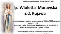 Zmarła Wioletta Murawska. Żyła 51 lat.