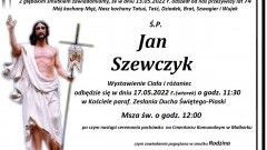 Zmarł Jan Szewczyk. Żył 74 lata.