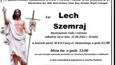 Zmarł Lech Szemraj. Żył 61 lat.