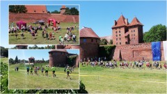 Malbork. 270 uczestników Biegu i Marszu NW wałami von Plauena.