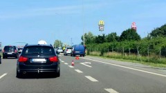 Nowy Dwór Gdański. Jedna osoba poszkodowana po kolizji na S7.