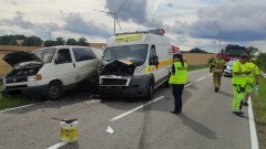 Powiat sztumski. Groźne wypadki drogowe – dwie osoby trafiły do szpitala.
