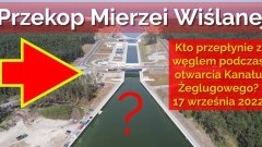 Przekop Mierzei Wiślanej. Kto przepłynie z węglem podczas otwarcia&#8230;