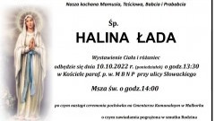 Zmarła Halina Łada. Miała 86 lat.